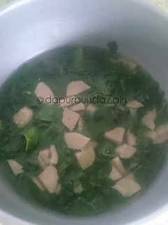 Foto resep Sayur bening bayam bakso