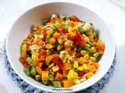 Gambar tumis mix vegetable
