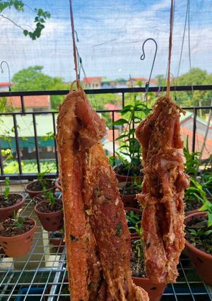 Hình của món Ba rọi một nắng.