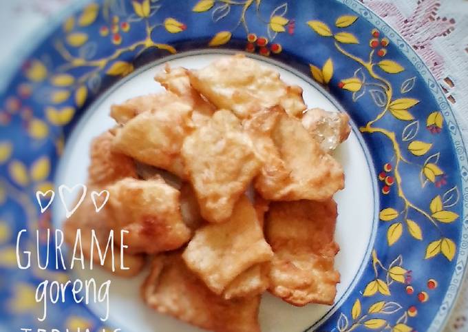 Resep Fillet Gurame Goreng Tepung yang Lezat