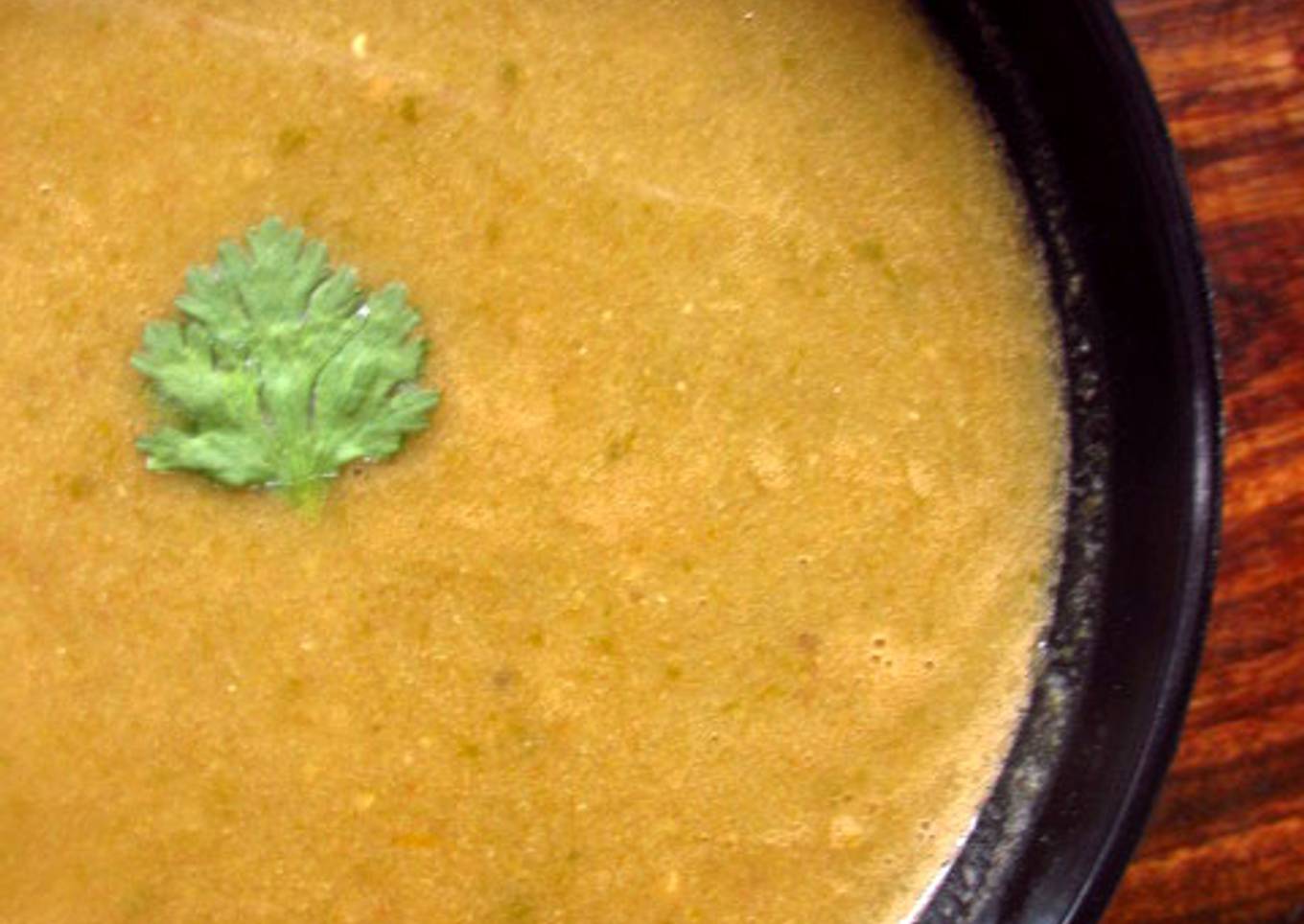 Itâ€™s dal; itâ€™s soup or anything you choose!