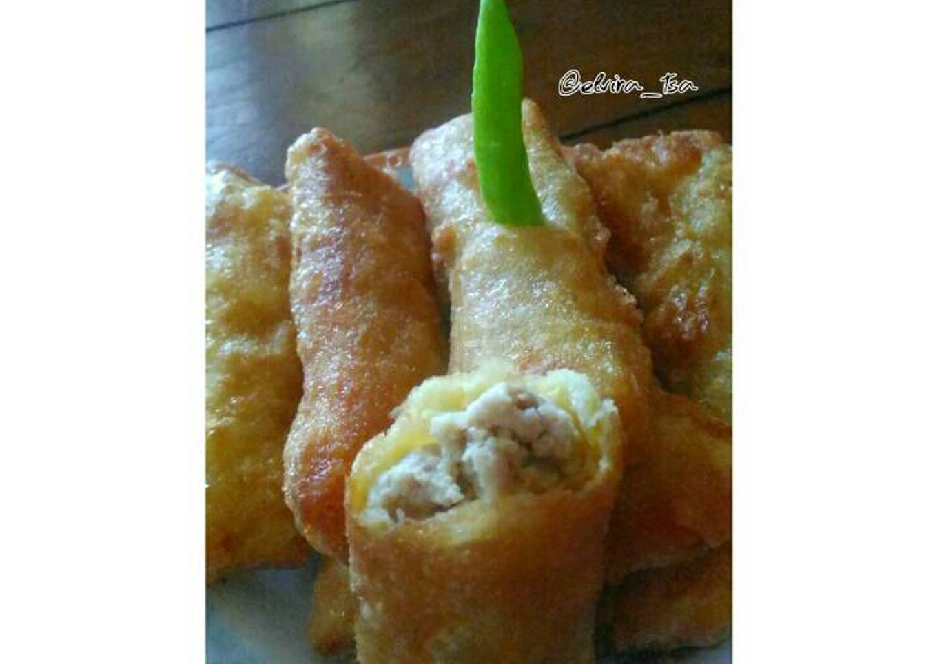 Sosis solo ayam cincang