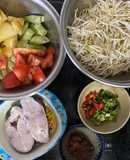 Cơm nhà 4 - canh chua, cơm lười