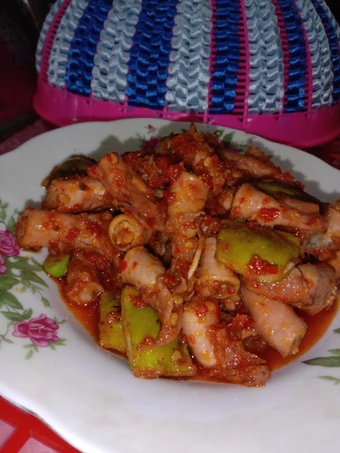 Recipe Sambal Cumi asin petai the Delicious Makes you drool