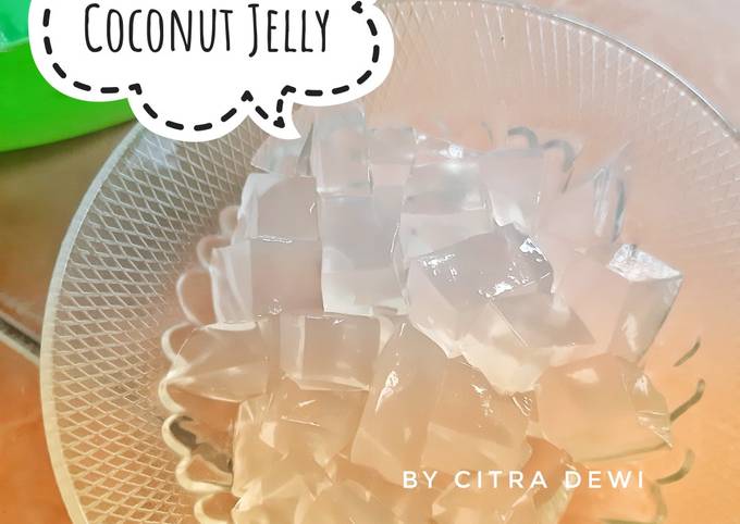 Resep Coconut Jelly Nata De Coco Kw Oleh Citra Tri Tunggal Dewi Cookpad