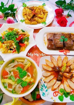 Hình của món Mâm cơm chay 8.