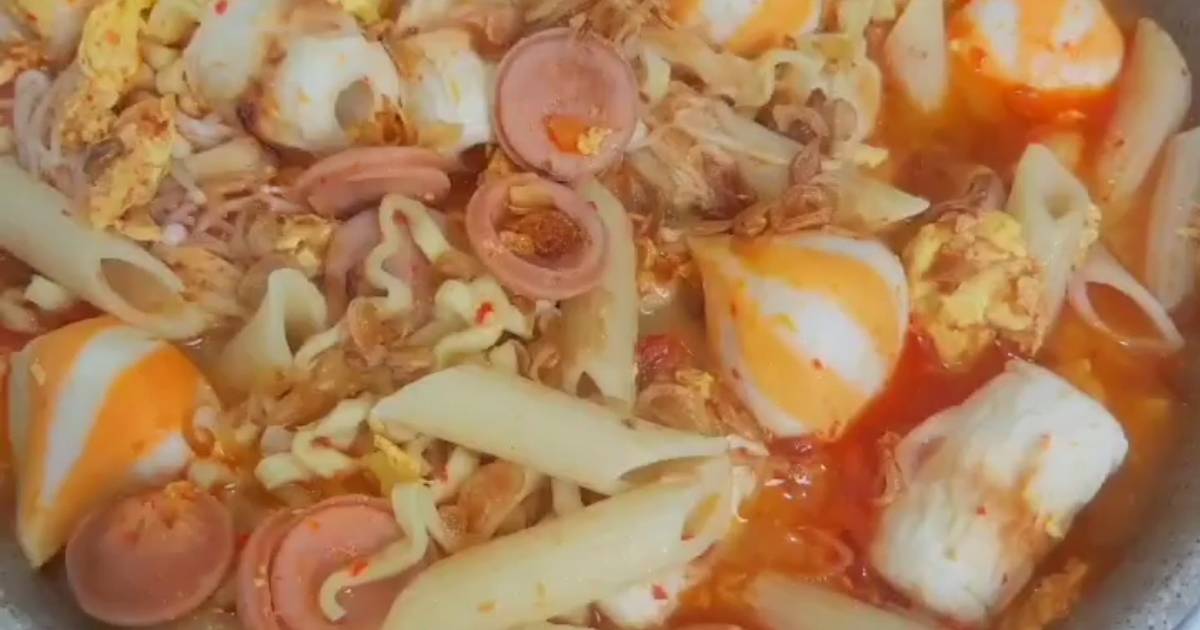 Resep Seblak Pasta Jamur Enoki Oleh Ririn Cookpad