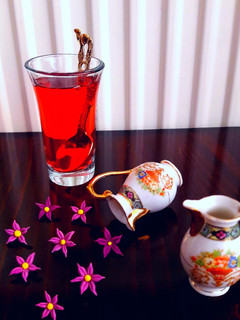 عکسی از دستور دمنوش چای ترش