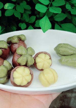 Hình của món Bánh đậu xanh trái cây.