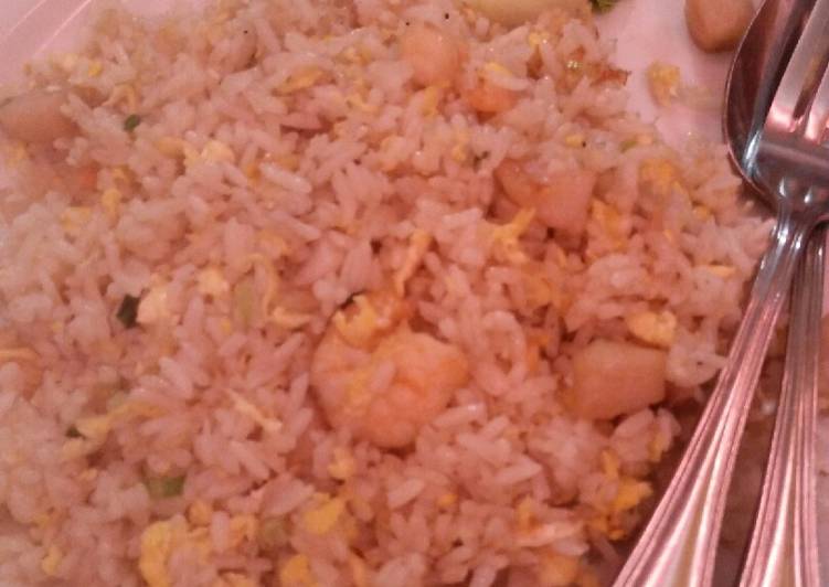 Cara Gampang Menyiapkan Nasi goreng seafood  Anti Gagal