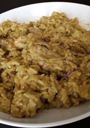 Una foto de Arroz con pollo