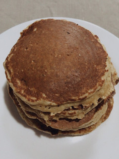 Una foto de Hot cakes de avena