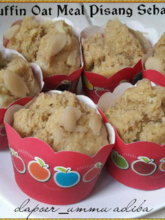 Foto resep Muffin Oat Meal Pisang Sehat😉