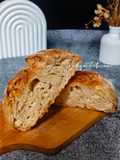 Garlic Cheese Rosemary Sourdough Bread