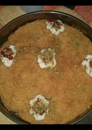 صورة لوصفة كنافة عثمليه