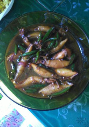 Foto resep Cumi cabe ijo masak kecap
