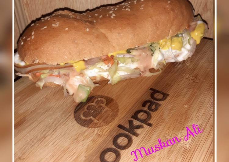Simple Way to Make Award-winning American&#39;s Sub Sandwich♡