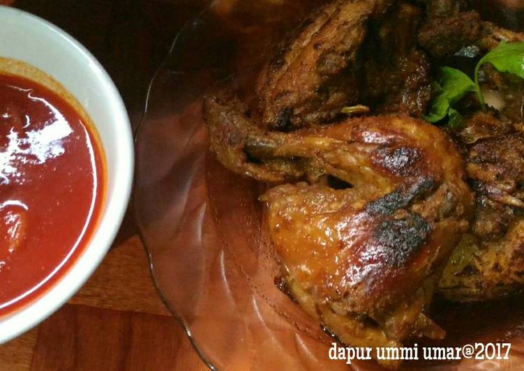 9 Resep: Ayam panggang bumbu Padang + sambalado asam Untuk Pemula!