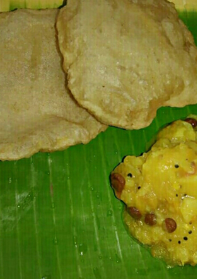 ஹோட்டல் ஸ்டைல் பூரி மசால் செய்முறை முக்கிய புகைப்படம்