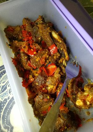 Foto resep Dendeng Balado #KitaBerbagi