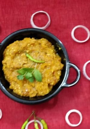 बैंगन का भरता रेसिपी मुख्य फोटो