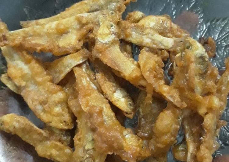 Ikan asin goreng crunchy