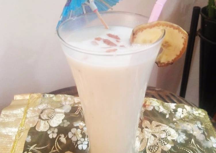 Easiest Way to Make Banana shake in 31 Minutes for Young Wife