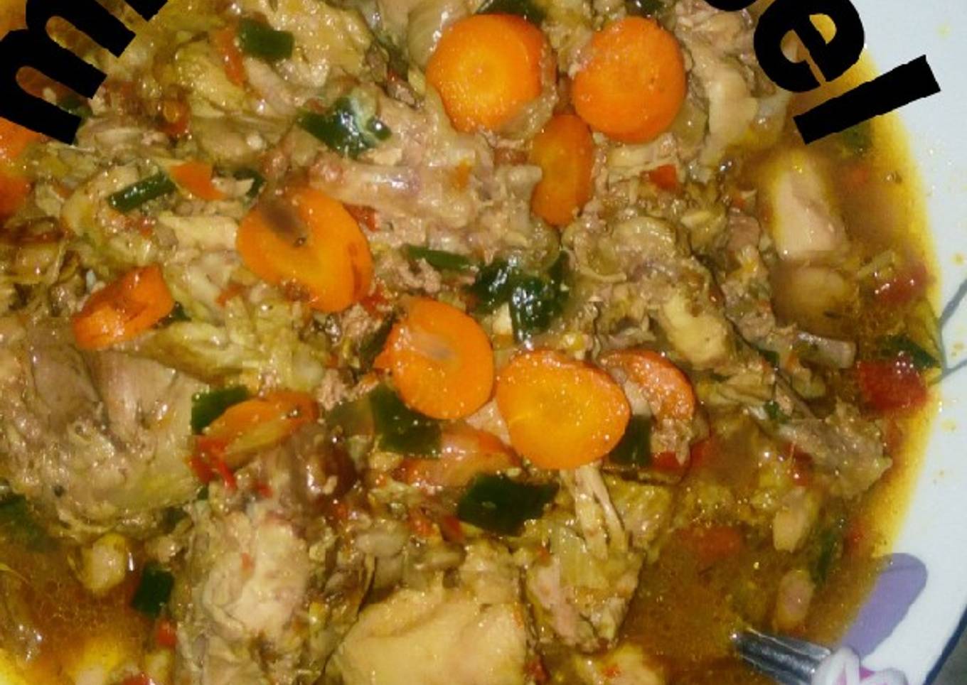 Chicken pepper soup