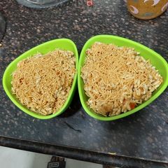 A picture of Chatpata bhel (Jain).