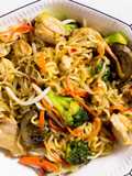 Quick Ramen Noodles Stir Fry