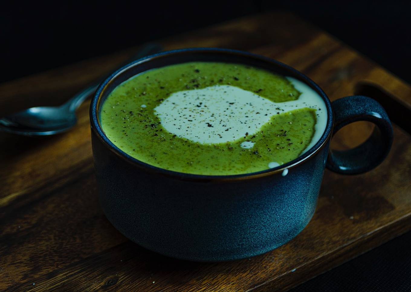 creamy pea soup