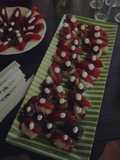 Sushi vegano estilo maki