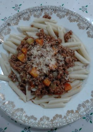 Una foto de Carne Bolognesa (recordando a Vivaldi)