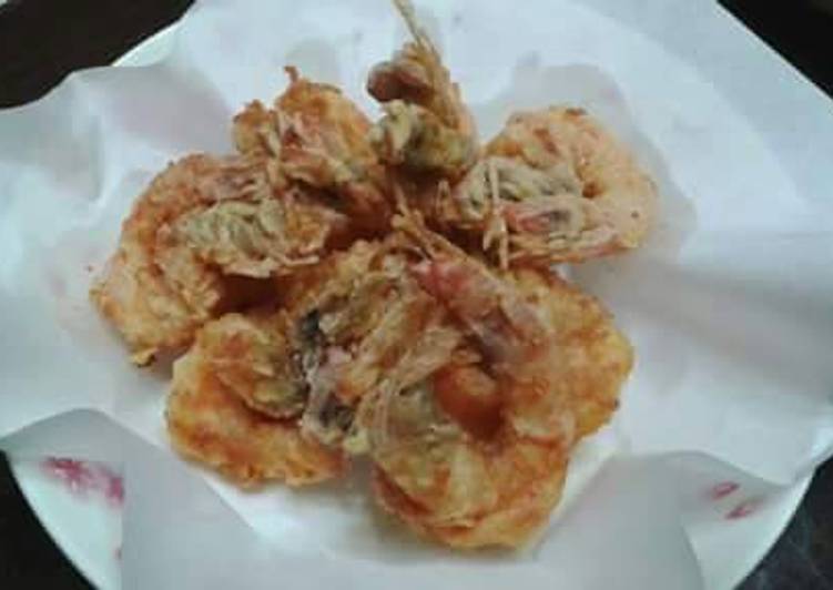 Cara mengolah Udang goreng kriuk2 Anti Gagal