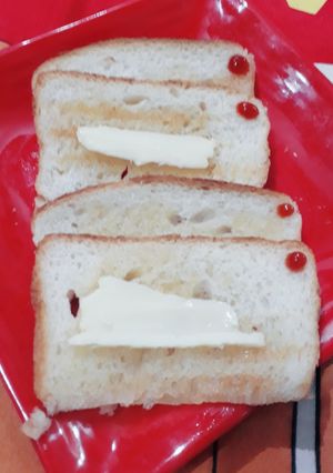 A picture of Butter bread toast.