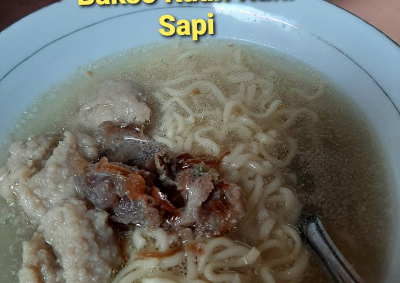 Bakso Kuah Kaki Sapi