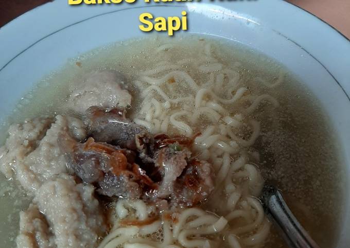 Resep Bakso Kuah Kaki Sapi, Bisa Manjain Lidah