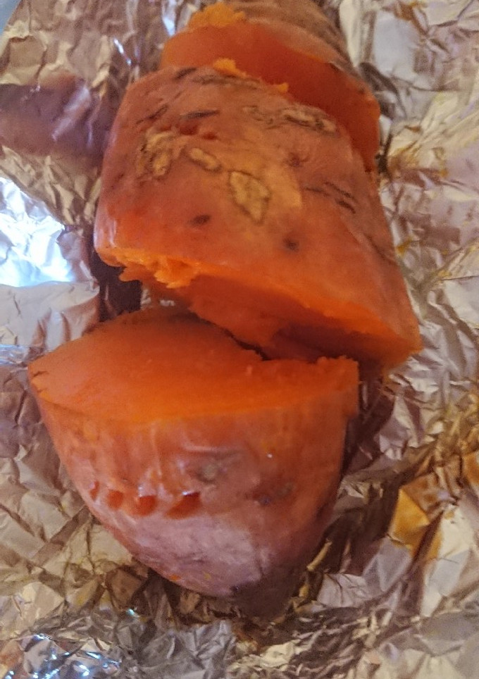 Una foto de Boniato al horno