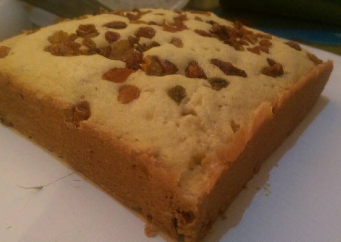 Recipe of Favorite Vanilla Raisin Cake