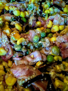 Una foto de TOCINETA Y Vegetales al Limón...!