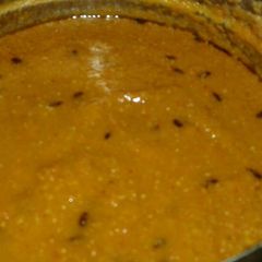 A picture of Tomato garlic chutney..