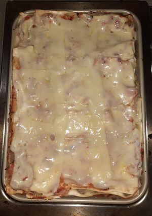 A picture of Pasticho (Lasagna Style).