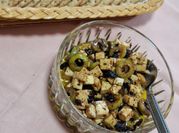 Una foto de queso panela botana