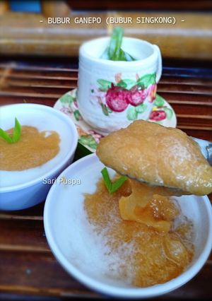 Foto resep Bubur Ganepo (Bubur Singkong)