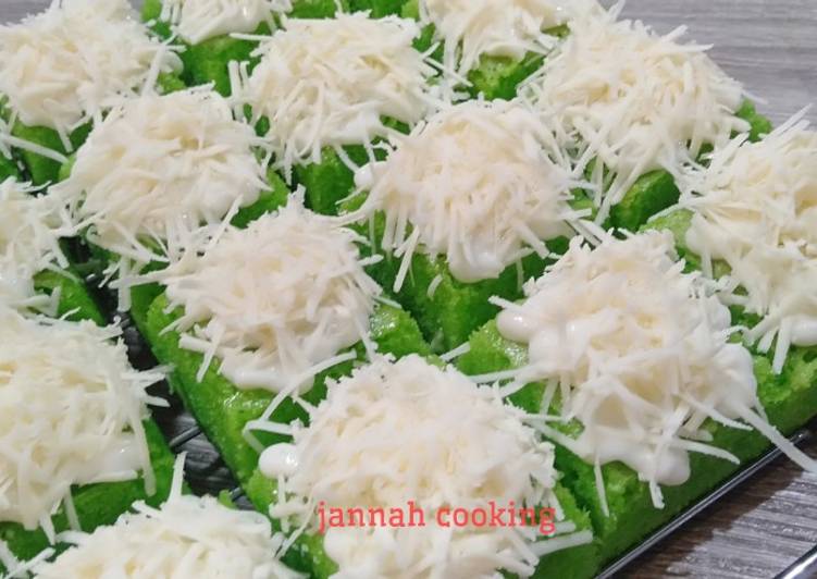 Resep Cake potong pandan yang Lezat Sekali