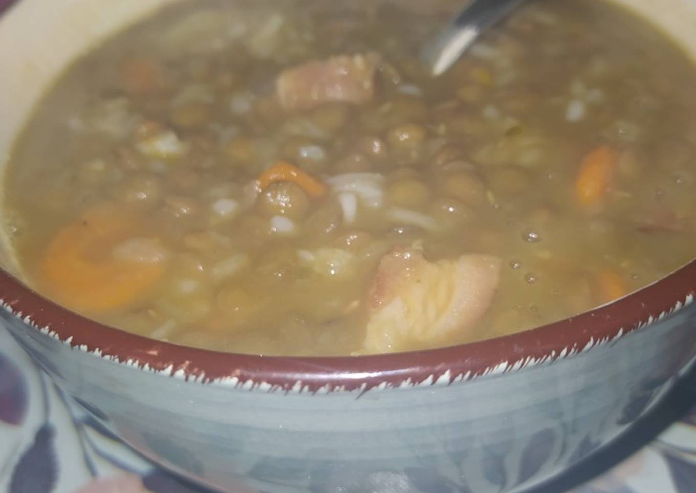 Guiso de lentejas