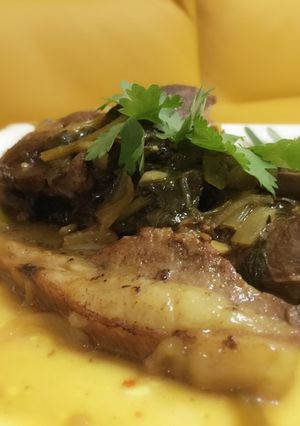 A picture of Morrocan Lamb Stew.