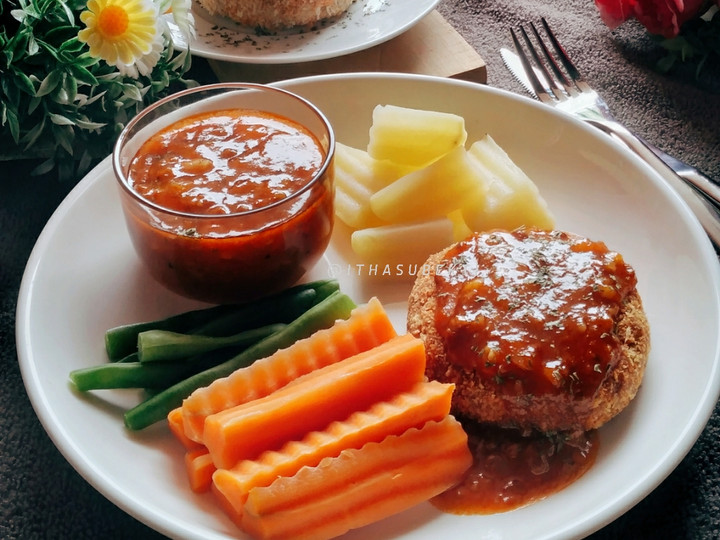 Bagaimana Membuat Steak Tempe Saus Bolognese yang Lezat