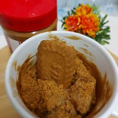 Lotus biscoff mug cake A picture of Lotus biscoff mug cake.