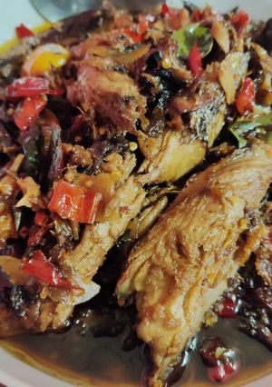 Foto resep Ikan Asap Kecap Pedas